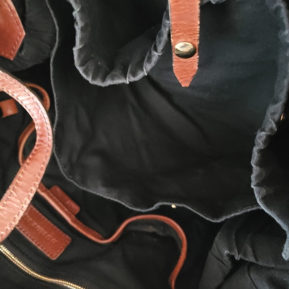 Burberry House Check Marta Dark Tan Diaper Baby Bag Travel & Work Bag - Picture 12 of 15